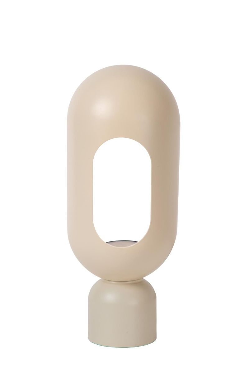 Lucide BARRIS - Stolná lampa - 1xE27 - Taupe